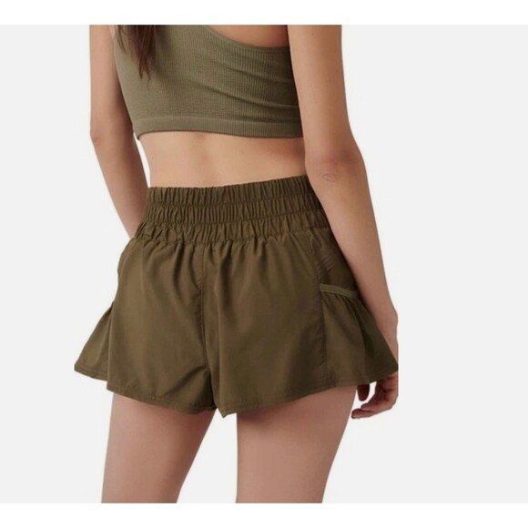 Free People FP Movement Get Your Flirt On Shorts NWOT XS - Picture 5 of 5